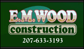 E.M. Wood Construction offers excavation services throughout Maine including septic systems, driveways, site preparation, pond work, utility work and so much more.