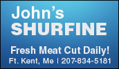 We are your local Shurfine supermarket. Whether you're shopping for everything on your grocery list or just need a few specialty items, John's Shurfine will meet your needs.