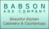 Babson and Company located in Blue Hill, Maine is a custom kitchen cabinet maker and dealer offering corian countertops, custom cabinets & millwork, cad design, and cnc panel processing.