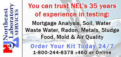 NEL is a full service laboratory offering microbiological media products and testing services - including drinking water - radon - soil - mold - indoor air quality - and food as well as several other environmental analysis.